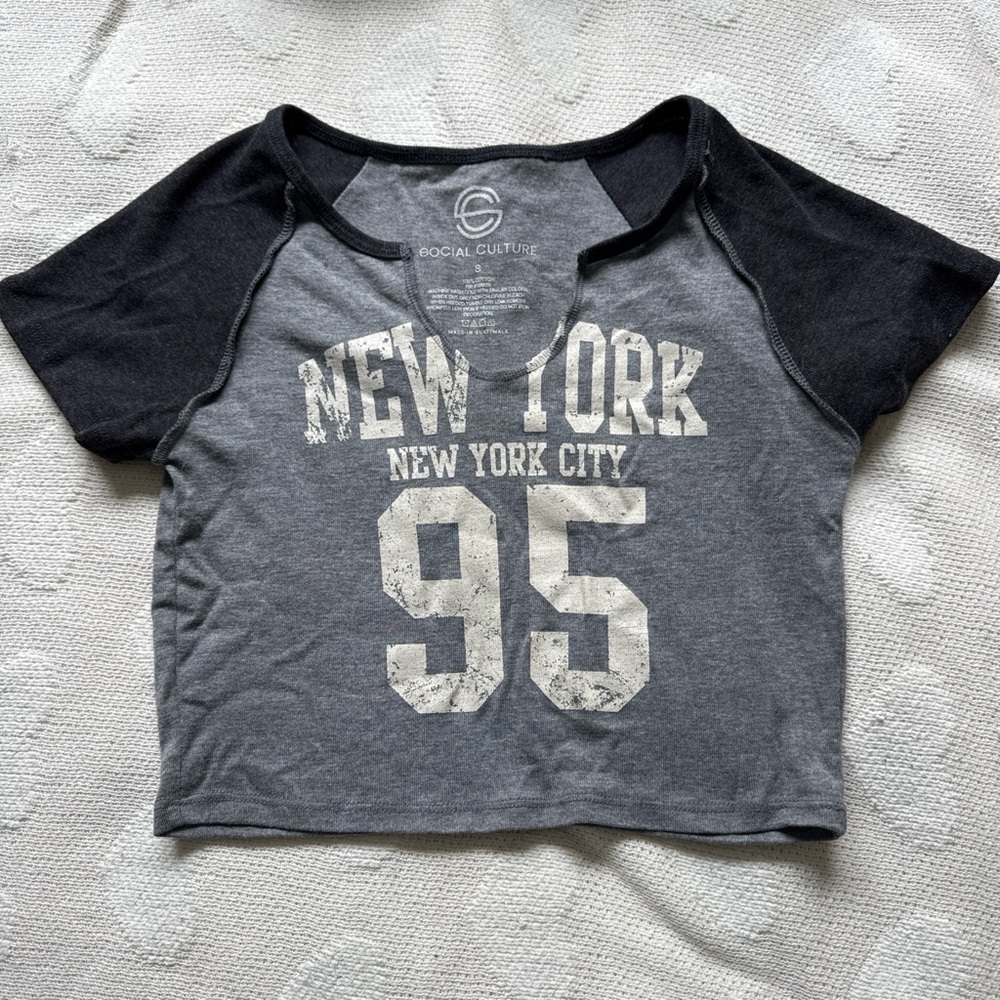 New York Crop Top